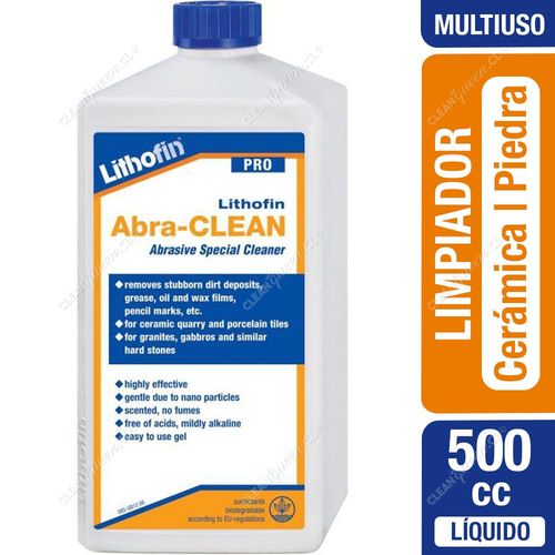 Abra-Clean Limpiador Abrasivo Lithofin 500 cc