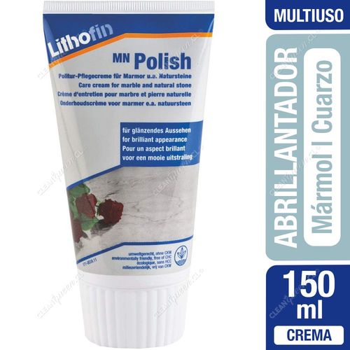 Abrillantador Crema Polish MN Lithofin 150 ml