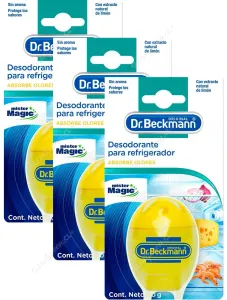 Absorbe Olores Refrigerador Dr. Beckmann 3 x 40 g