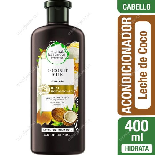 Acondicionador Hidratante Herbal Essences Coconut Milk 400 ml