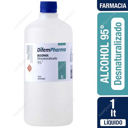 Alcohol Desnaturalizado 95° Difem 1 L