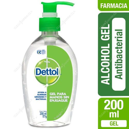 Alcohol Gel Antibacterial Dettol 200 ml