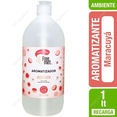 Aromatizador Ecológico Maracuyá - Hierbas Freemet Recarga 1 L