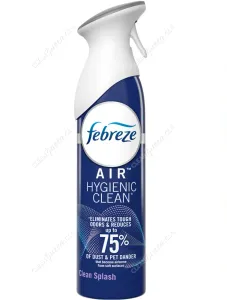 Aromatizante Ambiental Febreze Hygienic Clean 250 g