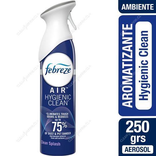 Aromatizante Ambiental Febreze Hygienic Clean 250 g