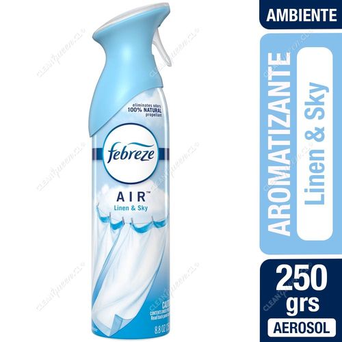 Aromatizante Ambiental Febreze Linen & Sky 250 g