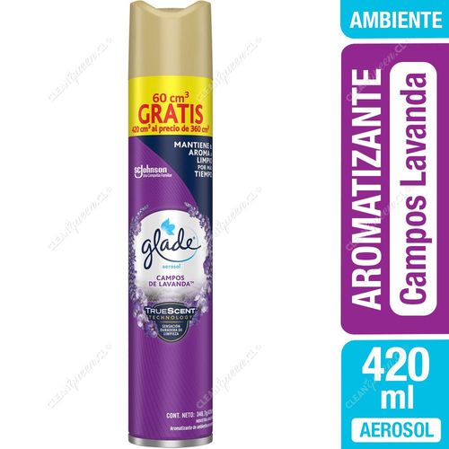 Aromatizante Ambiental Glade Campos de Lavanda 420 ml