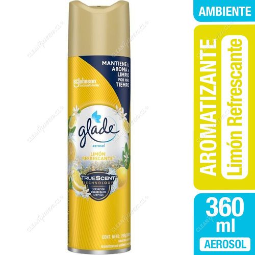 Aromatizante Ambiental Glade Limón Refrescante 360 ml