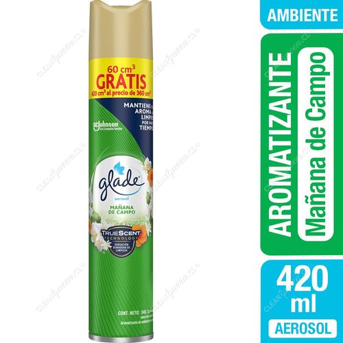 Aromatizante Ambiental Glade Mañana de Campo 420 ml