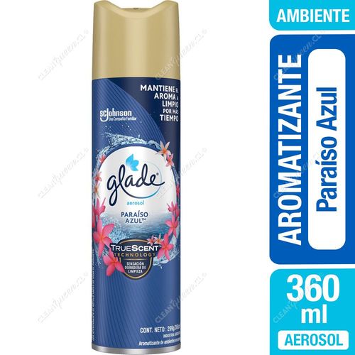 Aromatizante Ambiental Glade Paraíso Azul 360 ml