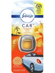 Aromatizante Automóvil Vent-Clips Febreze Hawaiian Aloha 1 Unid