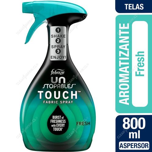 Aromatizante Telas Unstopables Febreze Touch Fresh 800 ml