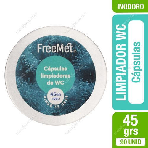 Cápsulas Limpiadoras Inodoro Freemet 45 g