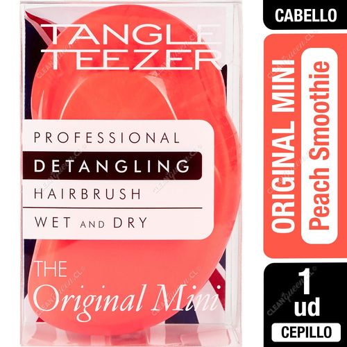 Cepillo Tangle Teezer Original Mini Peach Smoothie 1 Unid