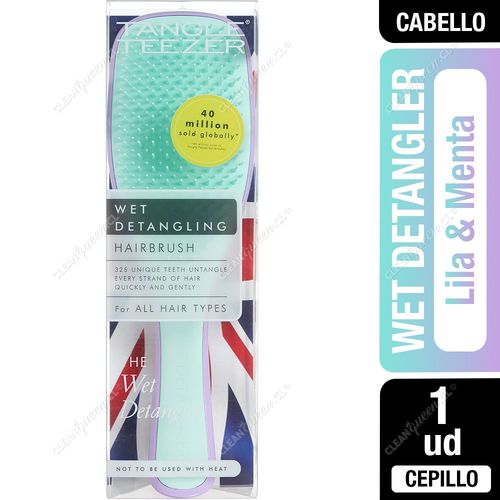 Cepillo Tangle Teezer Wet Detangler Lila & Menta 1 Unid