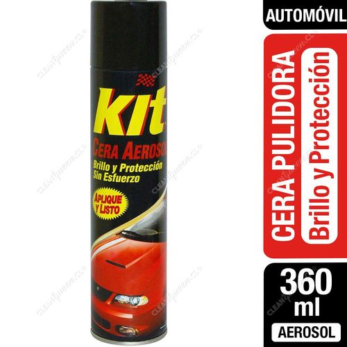 Cera Automóvil Kit Aerosol 360 ml