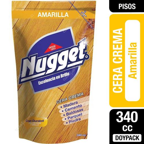 Cera Crema Nugget Amarilla 340 cc