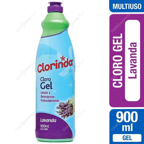 Clorinda Cloro Gel Lavanda 900 ml