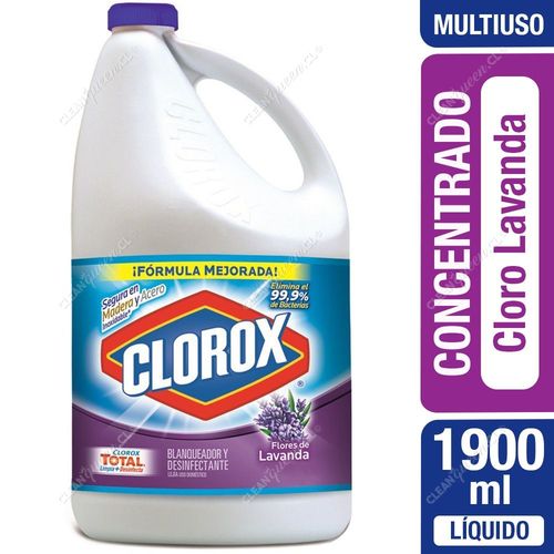 Cloro Concentrado Clorox Lavanda 1900 ml