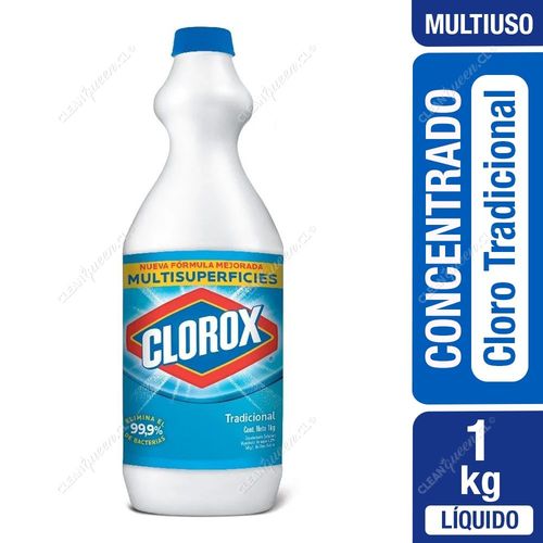 Cloro concentrado Clorox tradicional 1 kg