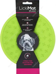 Comedero para Perro LickiMat Splash Verde 1 Unid