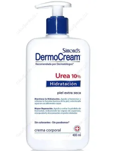 Crema Corporal Hidratante Urea 10% Simond's Dermocream 400 ml