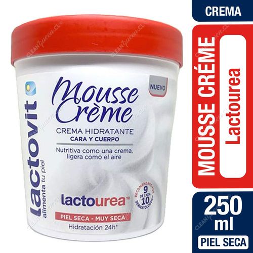 Crema Corporal Mousse Créme Lactourea Lactovit 250 ml