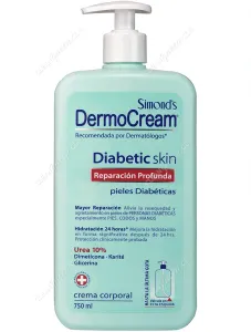 Crema Corporal Reparación Profunda Diabetic Skin Simond's Dermocream 750 ml