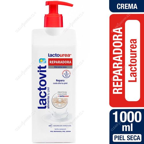 Crema Corporal Reparadora Lactourea Lactovit 1000 ml