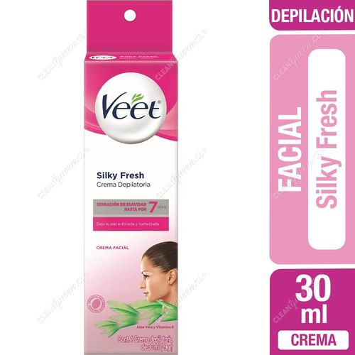 Crema Depilatoria Facial Veet Silky Fresh 30 ml