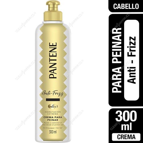 Crema Para Peinar Pantene Anti Frizz 300 ml