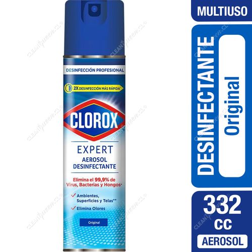 Desinfectante Aerosol Clorox Expert Original 332 cc