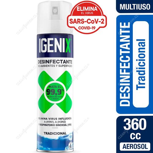 Desinfectante Aerosol Igenix Tradicional 360 cc