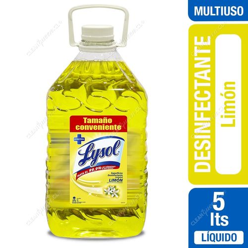 Desinfectante Líquido Limón Lysol 5 L