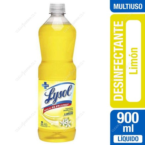 Desinfectante Líquido Limón Lysol 900 ml