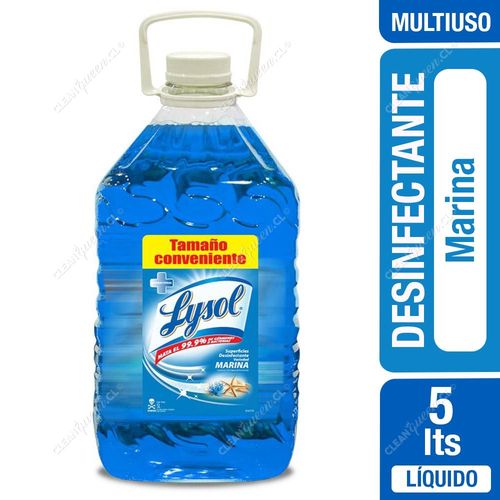 Desinfectante Líquido Marina Lysol 5 L