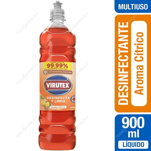 Desinfectante Líquido Multiuso Virutex Aroma Cítrico 900 ml