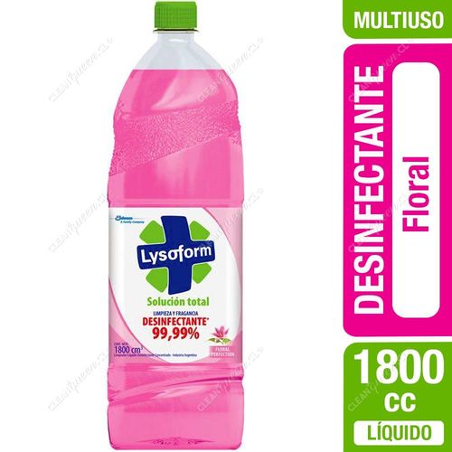 Desinfectante Líquido Solución Total Aroma Floral Lysoform 1800 cc