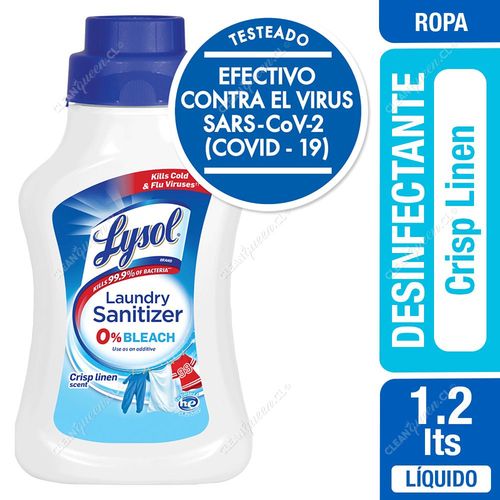 Desinfectante Ropa Lysol Crisp Linen 1.2 L