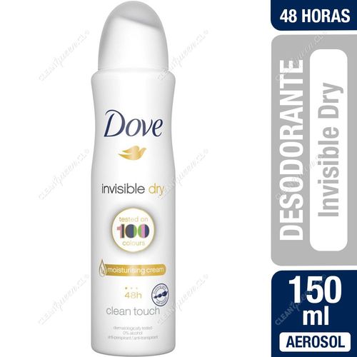 Desodorante Aerosol Mujer Dove Invisible Dry 150 ml