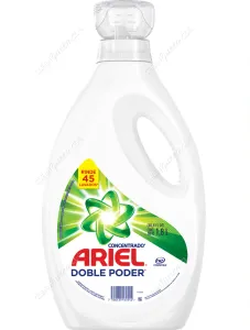 Detergente Líquido Concentrado Ariel Doble Poder 1.8 L