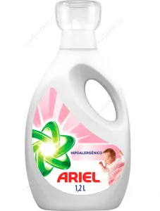 Detergente Líquido Concentrado Ariel Hipoalergénico 1.2 L