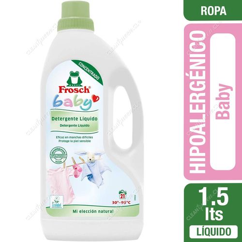 Detergente Líquido Hipoalergénico Baby Frosch 1.5 L