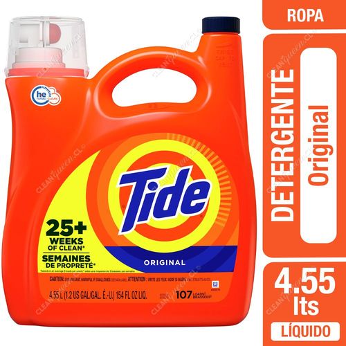 Detergente Líquido Tide Original 4.55 L