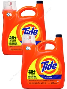 Detergente Líquido Tide Original 2 x 4.55 L