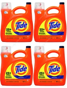 Detergente Líquido Tide Original 4 x 4.55 L