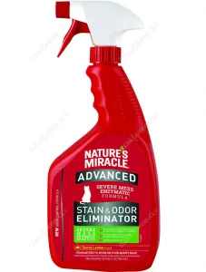 Eliminador de Manchas y Olores para Gato Nature's Miracle 946 ml