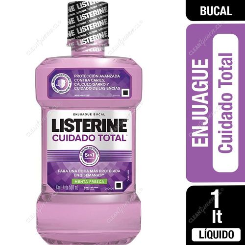 Enjuague Bucal Listerine Cuidado Total 1 L