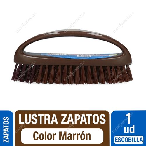 Escobilla Lustra Zapatos Virutex Marrón