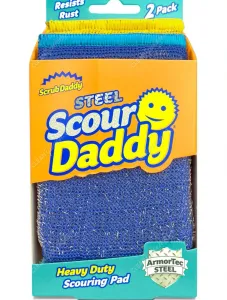 Esponja Acero Inoxidable Scour Daddy 2 Unid